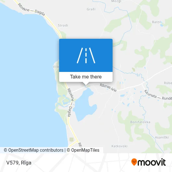 V579 map
