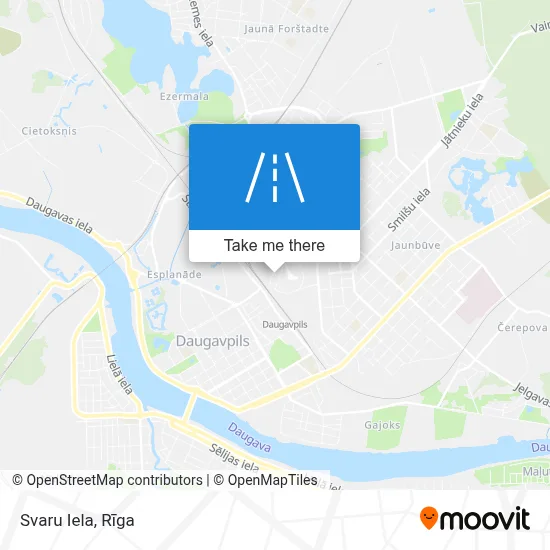 Svaru Iela map