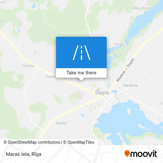 Maras Iela map