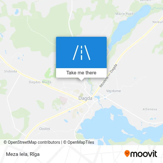 Meza Iela map