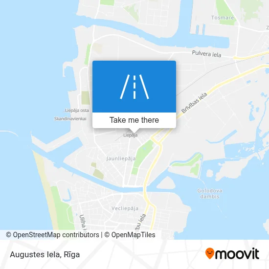 Augustes Iela map