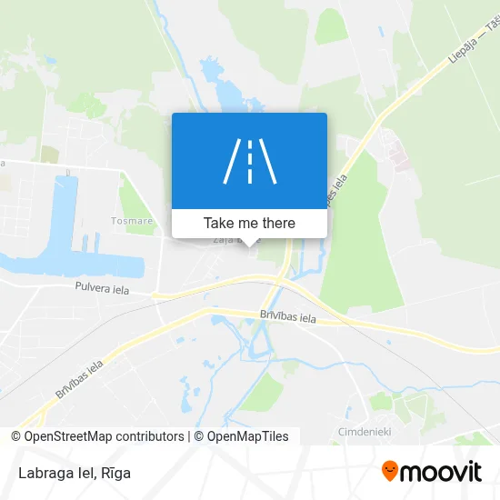 Labraga Iel map