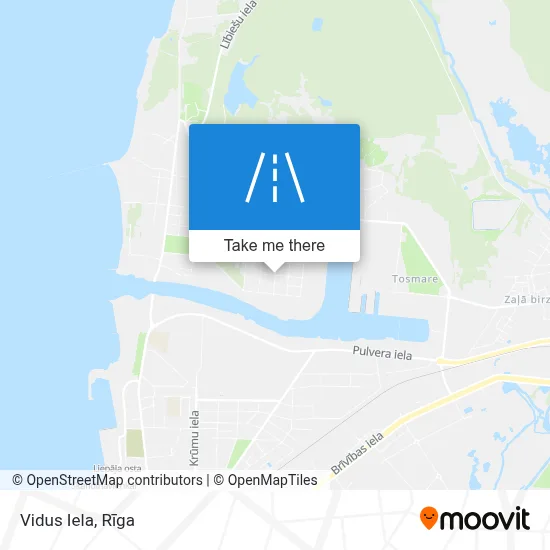 Vidus Iela map