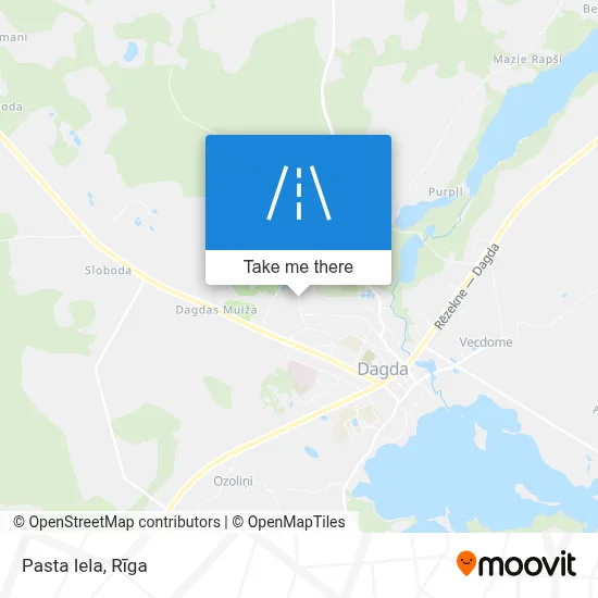 Pasta Iela map