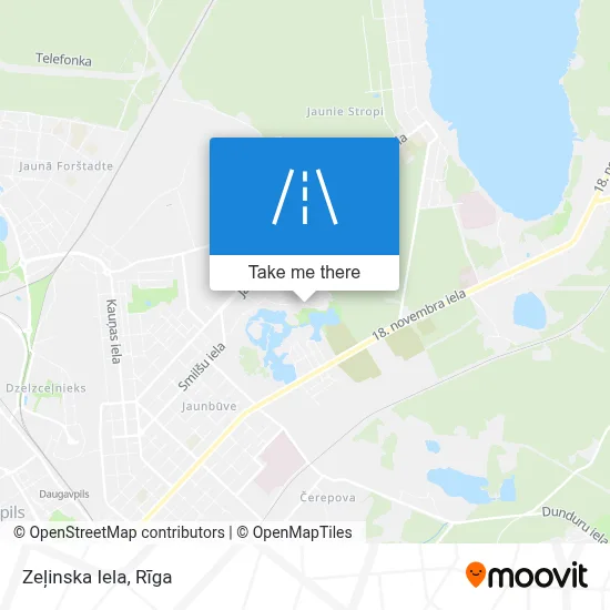 Zeļinska Iela map