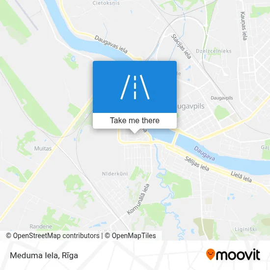 Meduma Iela map