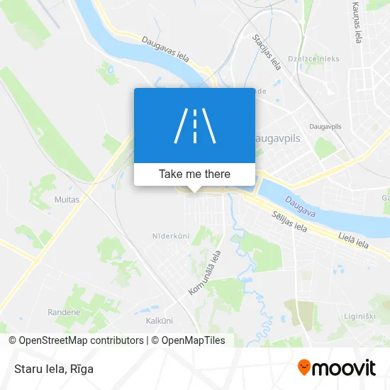 Staru Iela map