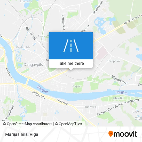 Marijas Iela map