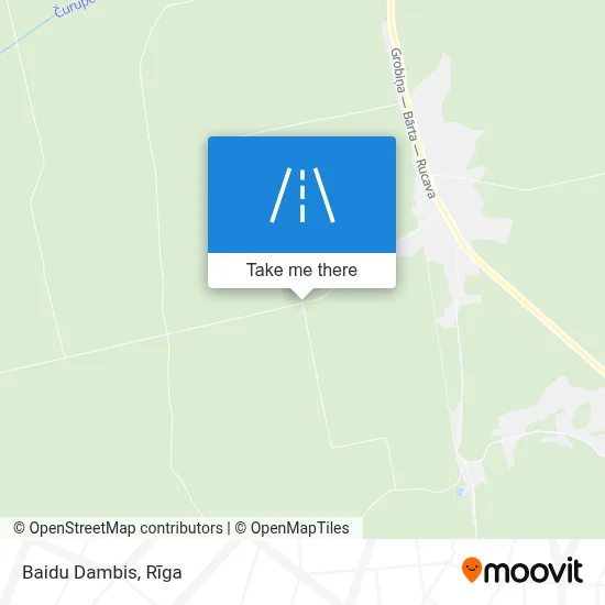 Baidu Dambis map