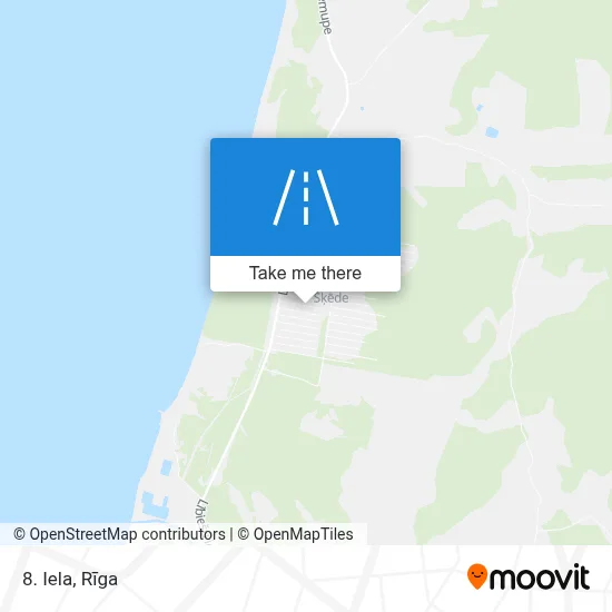 8. Iela map