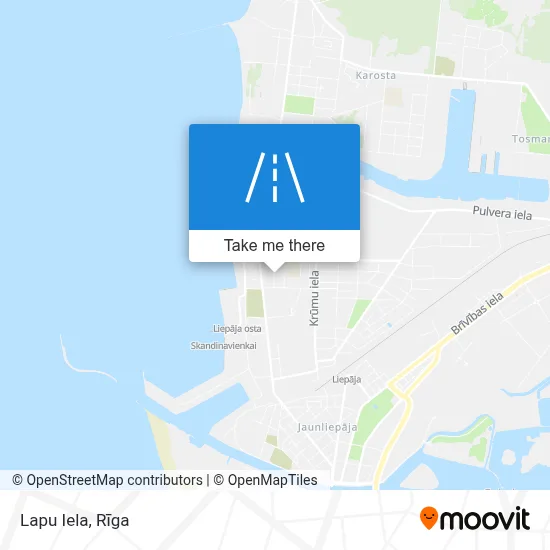 Lapu Iela map