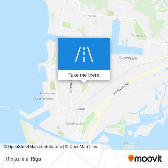 Riņķu Iela map