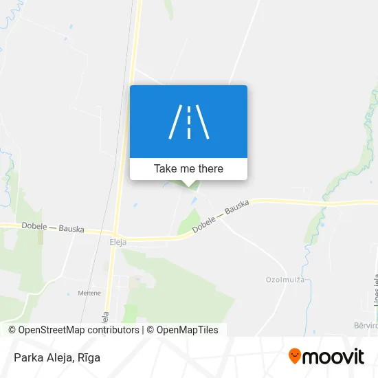Parka Aleja map