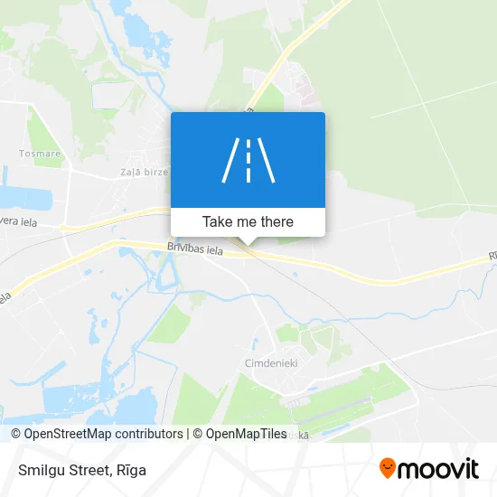 Smilgu Street map