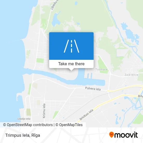 Trimpus Iela map