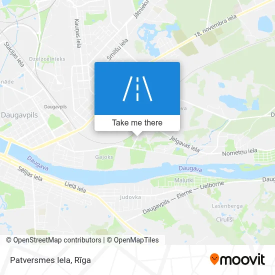 Patversmes Iela map