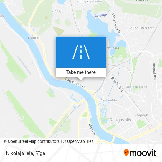 Nikolaja Iela map