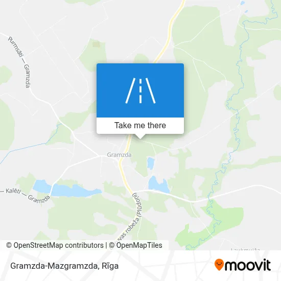 Gramzda-Mazgramzda map