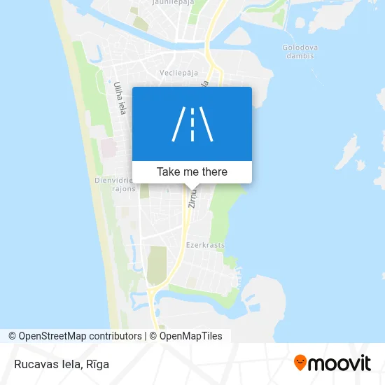 Rucavas Iela map