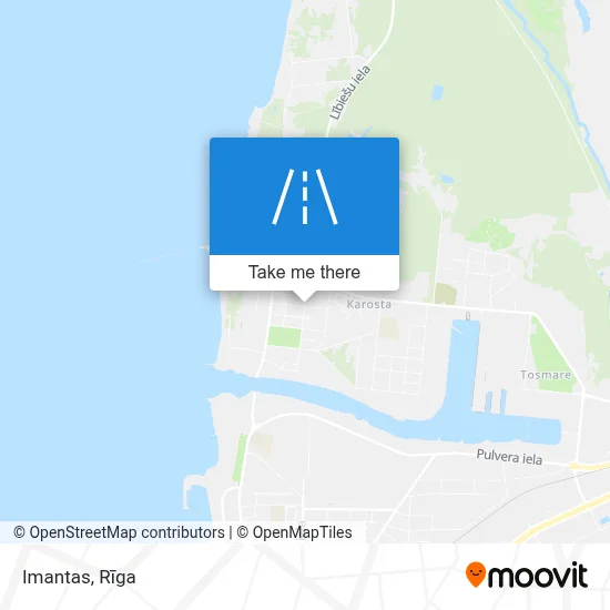 Imantas map