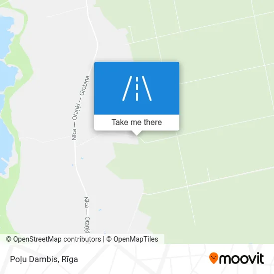 Poļu Dambis map