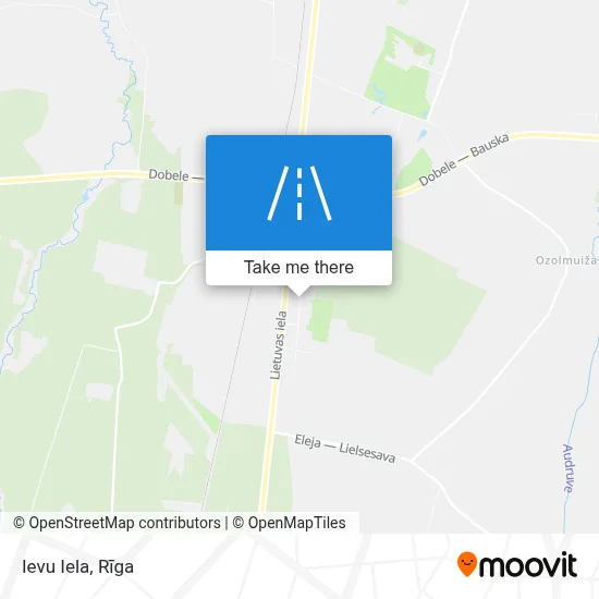 Ievu Iela map