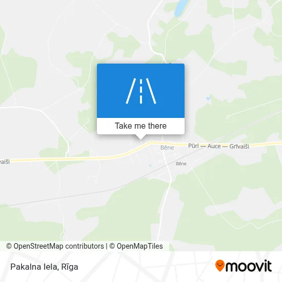 Pakalna Iela map