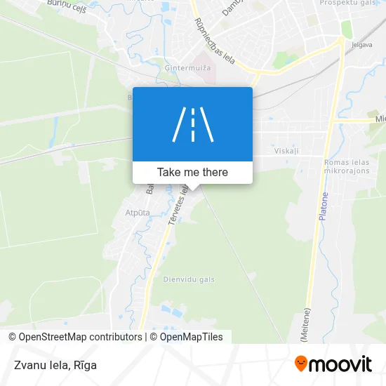 Zvanu Iela map