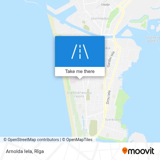 Arnolda Iela map