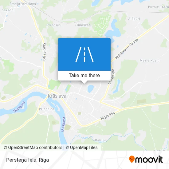 Persteņa Iela map