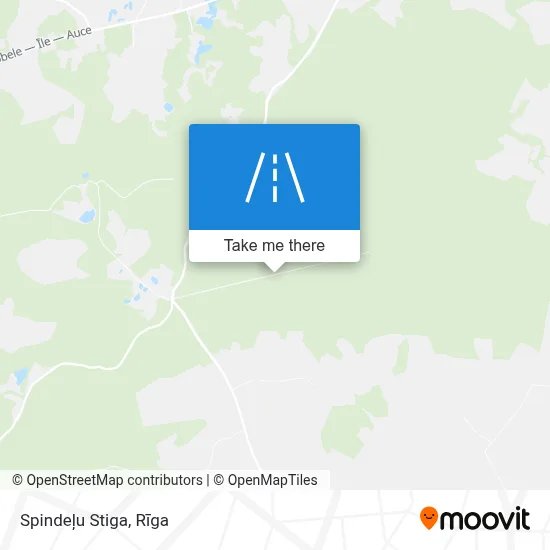Spindeļu Stiga map
