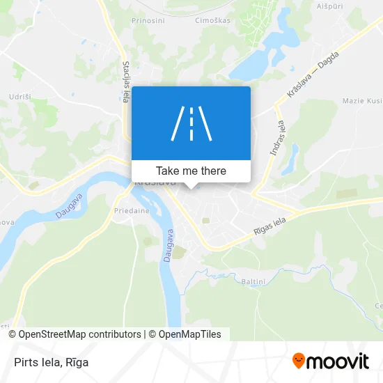 Pirts Iela map