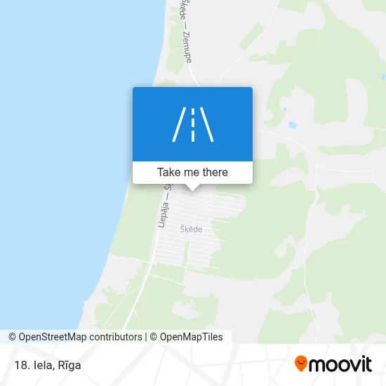 18. Iela map