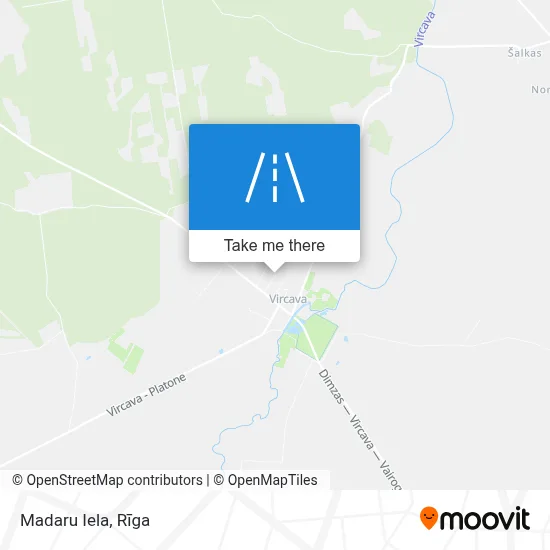 Madaru Iela map