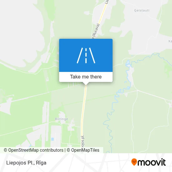 Liepojos Pl. map