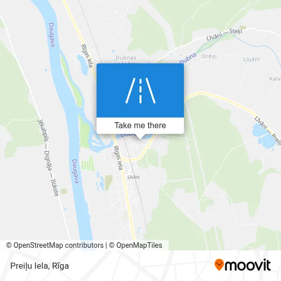 Preiļu Iela map