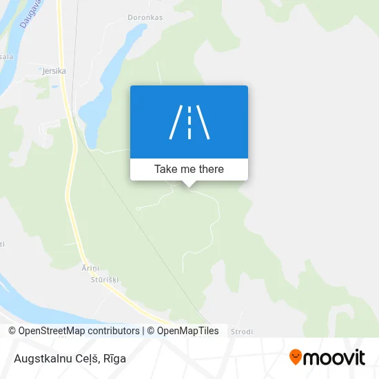 Augstkalnu Ceļš map