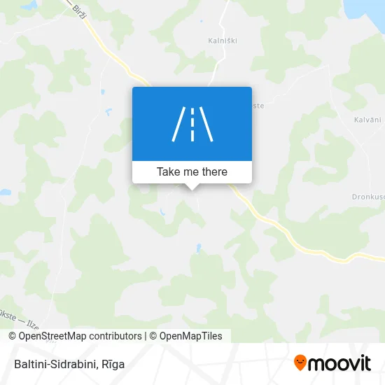 Baltini-Sidrabini map