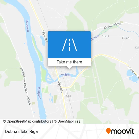 Dubnas Iela map