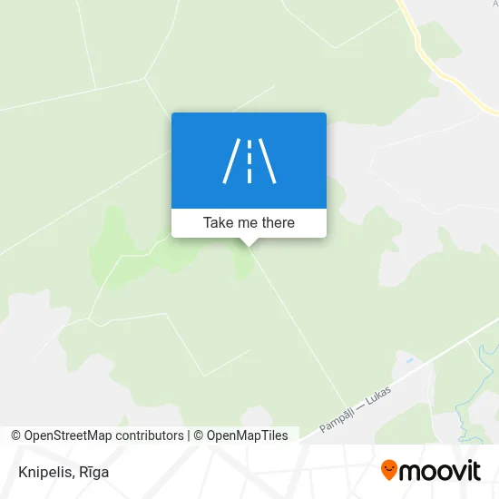 Knipelis map