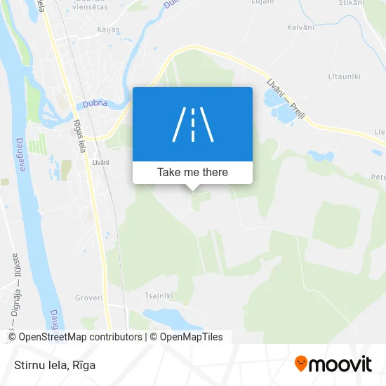 Stirnu Iela map