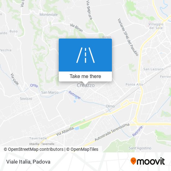 Viale Italia map