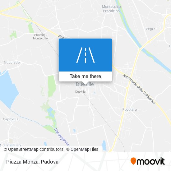 Piazza Monza map