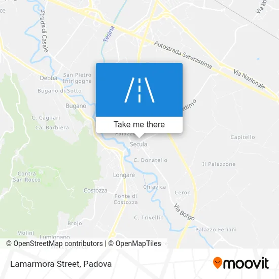 Lamarmora Street map