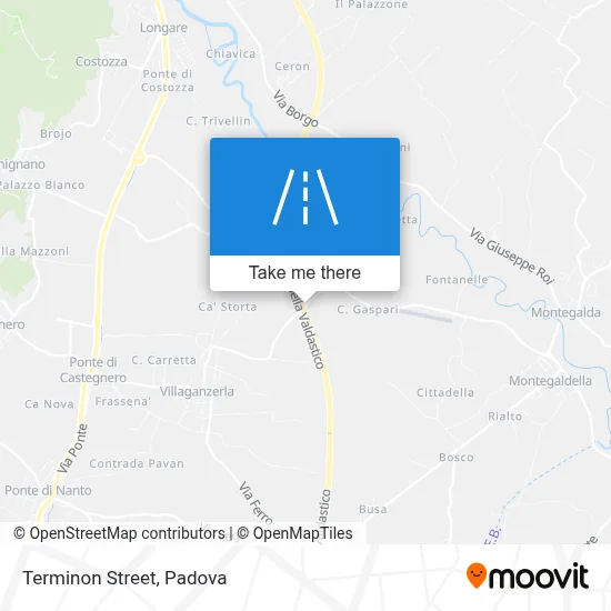 Terminon Street map