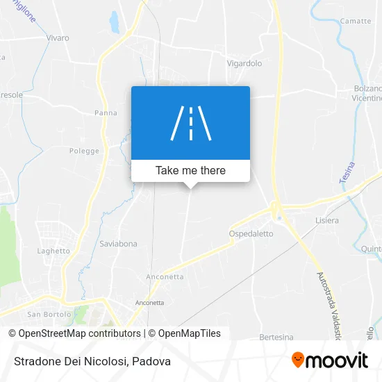 Stradone Dei Nicolosi map