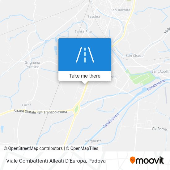 Viale Combattenti Alleati D'Europa map