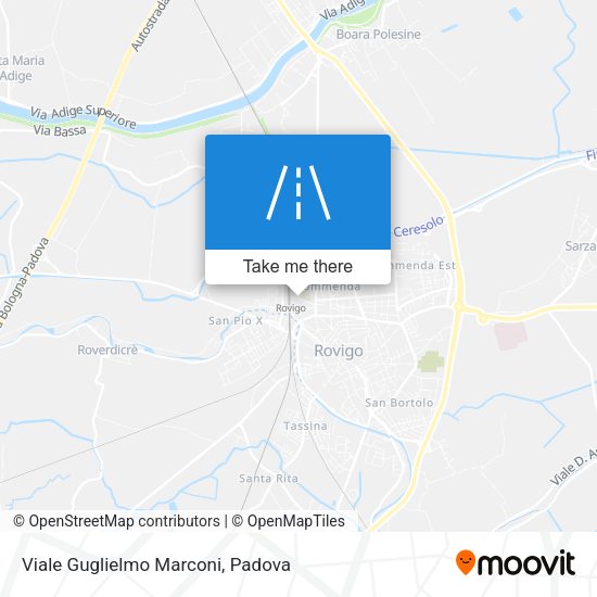 Viale Guglielmo Marconi map