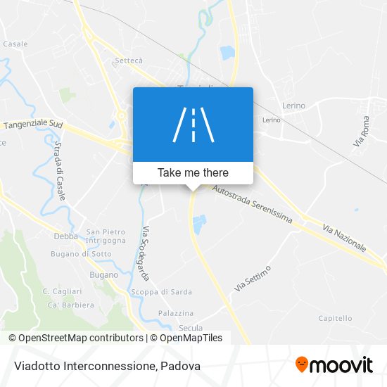 Viadotto Interconnessione map