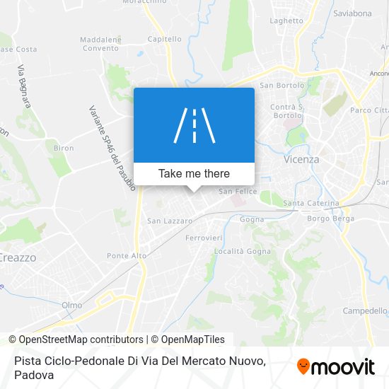 Pista Ciclo-Pedonale Di Via Del Mercato Nuovo map